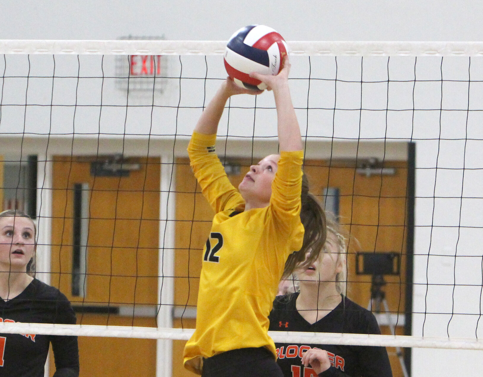 Bloomer at Cadott volleyball 9-13-22
